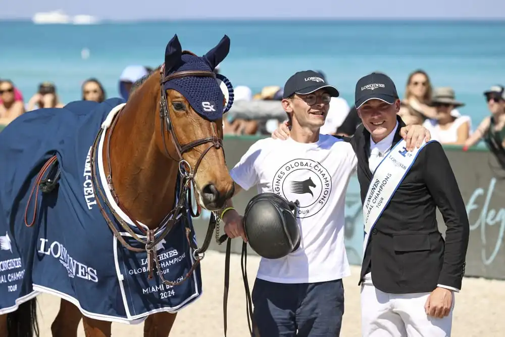 RED MILLS Rider Top Podiums in the Miami Beach LGCT and GCL